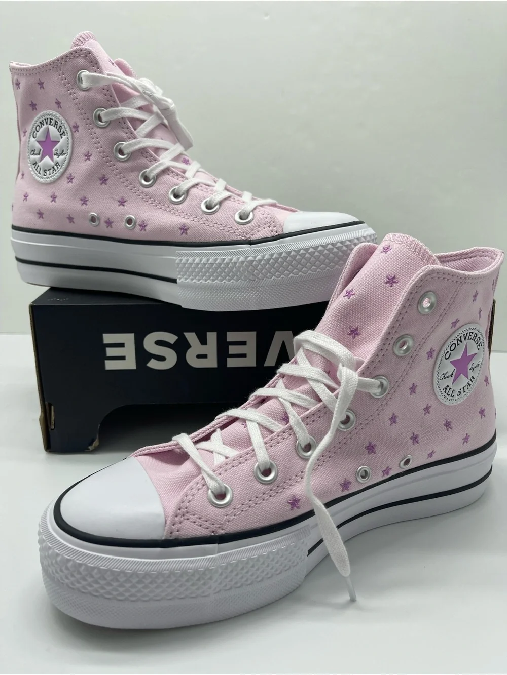 Converse WMNS A17791C CTAS LIFT HI NEW FOUND BLOOM Platform Sneakers